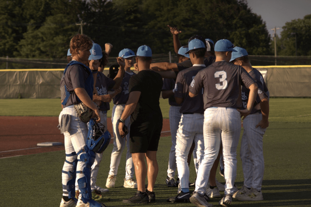 14u team mound meeting