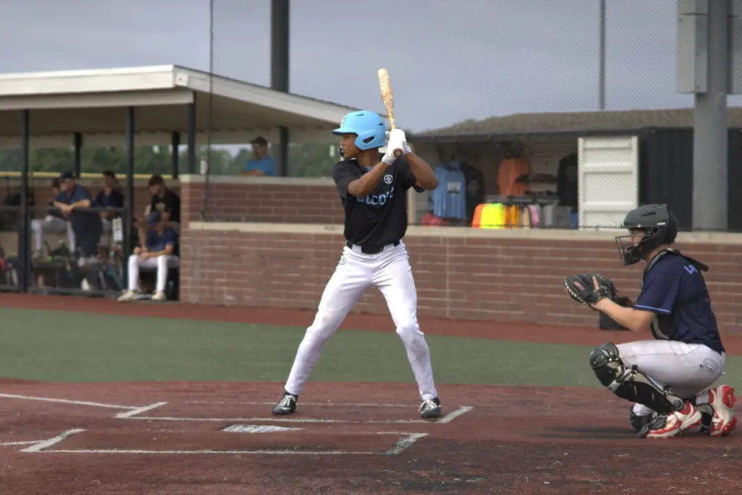 16u batter at the plate